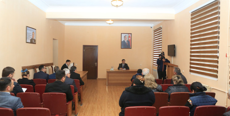 Gəncə Şəhər İcra Hakimiyyətində mütəmadi olaraq sakinlərlə görüşlər keçirilir