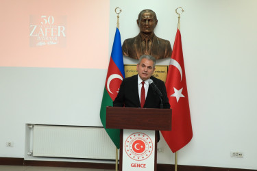 Gəncədə 30 Avqust - Türkiyənin Zəfər Bayramı Günü qeyd olunub