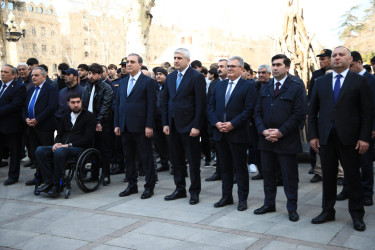 Gəncədə İlaxır çərşənbə və Novruz bayramı qeyd olunub