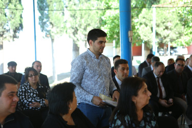 Niyazi Bayramov növbəti dəfə vətəndaşlarla görüşüb