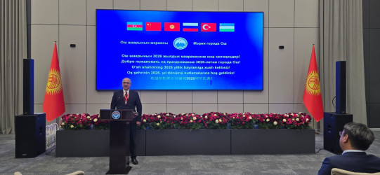 Gəncənin nümayəndə heyəti Qırğızıstanın Oş şəhərinə səfər edib