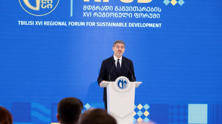 Niyazi Bayramov Tbilisidə keçirilən XVI Regional Dayanıqlı İnkişaf Forumunun açılış mərasimində iştirak edib