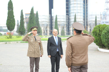 Gəncə Şəhər İcra Hakimiyyətinin hərbiləşdirilməmiş ərazi mülki müdafiə qüvvələri ilə xəbərdarlıq və toplanış üzrə növbəti məşqi keçirilib
