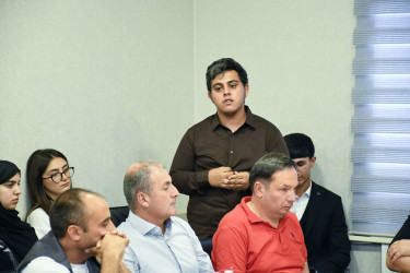 Gəncədə “Sağlam həyat tərzinin təşviqi” layihəsinin açiliş tədbiri keçirilib