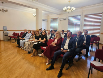 Gəncə Şəhər İcra Hakimiyyətidə “Mülkiyyət hüququnun qorunması və Avropa Konvensiyası” mövzusunda təlim keçirilib