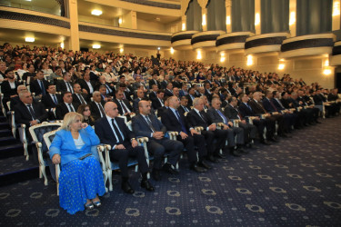 Gəncədə Yeni Azərbaycan Partiyasının VIII Qurultayından irəli gələn vəzifələrə dair müşavirə keçirilib