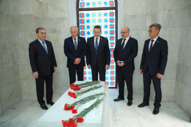 Belarusun rəsmi nümayəndə heyəti Gəncəyə səfər edib