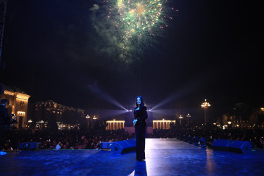 Gəncədə 8 Noyabr – Zəfər Gününə həsr olunmuş möhtəşəm konsert proqramı keçirilib