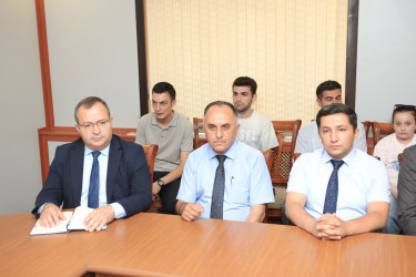 Gəncədə məşğulluğa kömək göstərən əlaqələndirmə komitəsnin daha bir maarifləndirmə tədbiri keçirilib