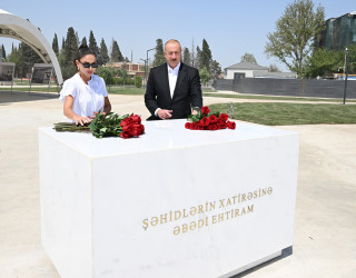 Gәncә Memorial Kompleksində görülən işlərlə tanışlıq