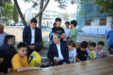 Niyazi Bayramov növbəti “ABAD məhəllə” layihəsi çərçivəsində görülən işlərlə tanış olub