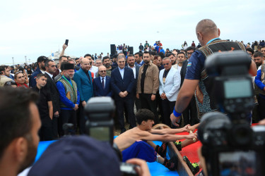 Niyazi Bayramov IV Milli Yaylaq Festivalında iştirak edib