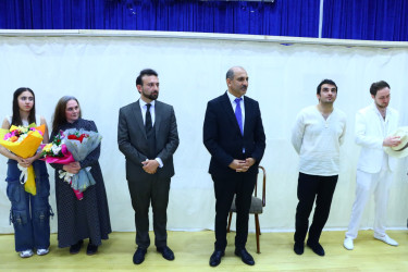 Gəncə Dövlət Milli Dram Teatrında “Zəhri-Mar” tamaşasının premyerası keçirilib