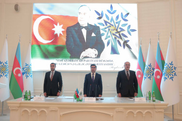 YAP Gəncə şəhər təşkilatının onuncu hesabat konfransı keçirilib