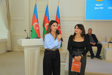 Gəncədə “Konstitusiya və Suverenlik İli” çərçivəsində “Gəncənin mədəni irsi gənclərin gözü ilə” tədbiri keçirilib