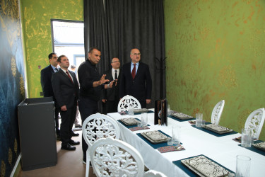 Gəncədə yeni istifadəyə verilən hotelə baxış keçirilib