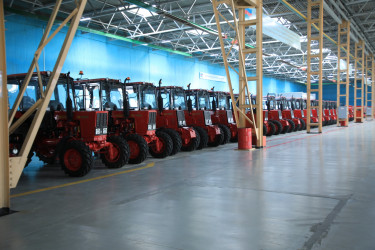 Belarus nümayəndə heyəti Gəncə Avtomobil Zavodunda olub