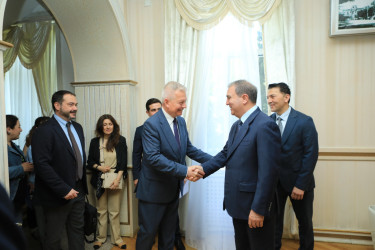 Niyazi Bayramov Avropa İttifaqının Azərbaycandakı səfiri və üzv dövlətlərin diplomatları ilə rəsmi görüş keçirib