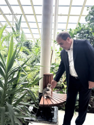Niyazi Bayramov şəhərin bir sıra park və istirahət məkanlarına baxış keçirib