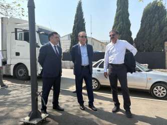 Niyazi Bayramov III MDB Oyunları ərəfəsində aparılan abadlıq işlərinə növbəti dəfə baxış keçirib