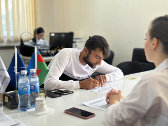 Gəncədə növbəti əmək yarmarkası keçirilib