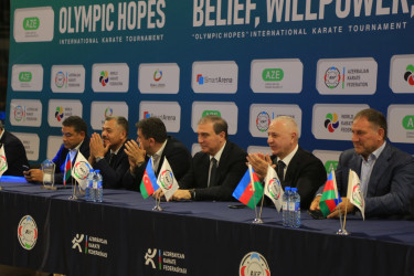 Gəncə İdman Sarayında “Olimpiya Ümidləri” beynəlxalq karate turniri keçirilib