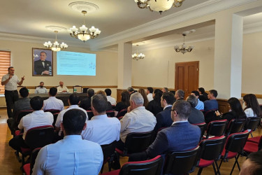 DİM-in Gəncədə dövlət qulluqçuları üçün təşkil etdiyi təlimlər davam edir