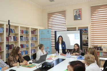 Gəncədə “Uğura doğru addımla - biznes fəaliyyəti təlimləri” layihəsi çərçivəsində təlim keçirilib