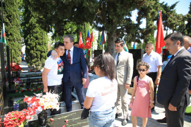 Gəncədə şəhid övladları üçün “Yay məktəbi” layihəsinə start verilib