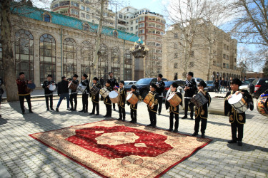 Gəncədə İlaxır çərşənbə və Novruz bayramı qeyd olunub