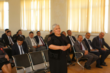 Niyazi Bayramov 3 nömrəli tam orta məktəbdə vətəndaşlarla görüş keçirib