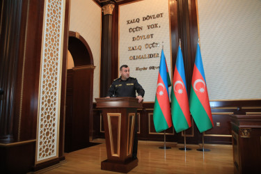 Gəncədə “Yanğınlara qarşı qabaqlayıcı tədbirlərin səmərəliliyinin artırılması” mövzusunda regional müşavirə keçirilib