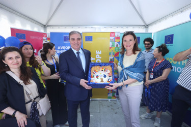 Gəncədə “Avropa Şəhərciyi – 2026” tədbirinin açılış mərasimi keçirilib