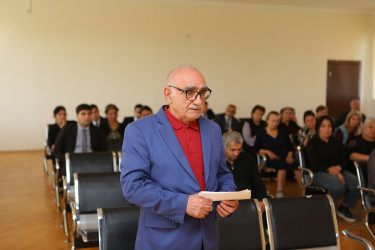 Niyazi Bayramov 3 nömrəli tam orta məktəbdə vətəndaşlarla görüş keçirib