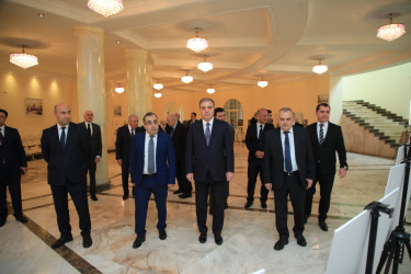 Gəncədə Ümummilli Lider Heydər Əliyevin anadan olmasının 103-cü ildönümü ilə bağlı tədbir keçirilib