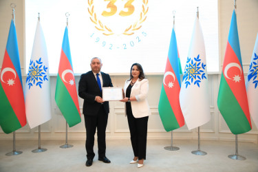 Gəncədə Yeni Azərbaycan Partiyasının yaradılmasının 33-cü ildönümünə həsr olunmuş tədbir keçirilib