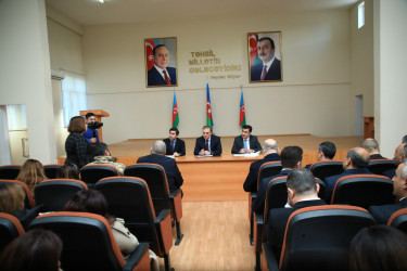 Niyazi Bayramov sakinlərlə növbəti səyyar görüşünü keçirib