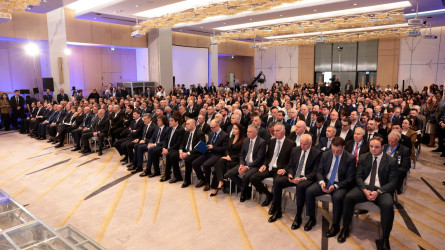 Niyazi Bayramov Tbilisidə keçirilən XVI Regional Dayanıqlı İnkişaf Forumunun açılış mərasimində iştirak edib