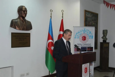Gəncədə Mustafa Kamal Atatürkün anım günü keçirilib