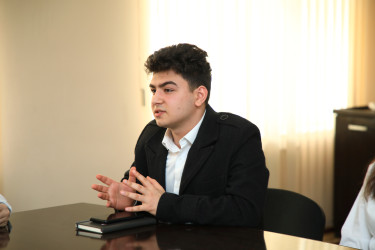 Gəncədə Uşaq Səfirlər Məclisinin regional nümayəndələri və fəallarla görüş keçirilib