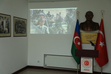 Gəncədə 30 Avqust - Türkiyənin Zəfər Bayramı Günü qeyd olunub