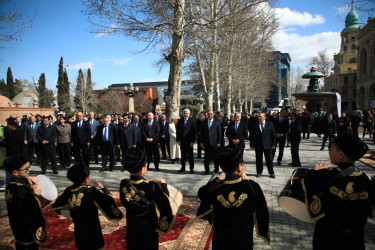 Gəncədə İlaxır çərşənbə və Novruz bayramı qeyd olunub