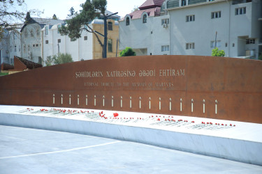 Gəncə Memorial Kompleksi ziyarət olunub