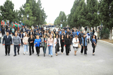 Gəncədə 27 Sentyabr – Anım Gününün 5-ci ildönümü ilə əlaqədar ümumşəhər tədbiri keçirilib