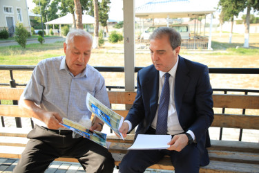 Gəncə Şəhər İcra Hakimiyyətinin başçısı Niyazi Bayramov növbəti dəfə vətəndaşlarla görüşüb
