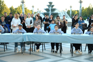 “Gəncənin şahmat ulduzları” adlı yoldaşlıq matçı keçirilib