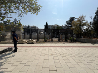 Niyazi Bayramov III MDB Oyunları ərəfəsində aparılan abadlıq işlərinə növbəti dəfə baxış keçirib