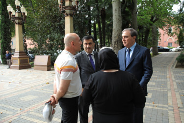 Niyazi Bayramov tapşırıqların icrası ilə bağlı ərazilərə baxış keçirib