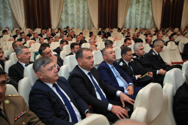 Gəncədə “Yanğınlara qarşı qabaqlayıcı tədbirlərin səmərəliliyinin artırılması” mövzusunda regional müşavirə keçirilib