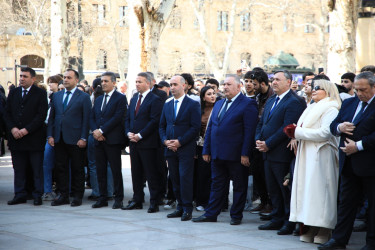 Gəncədə İlaxır çərşənbə və Novruz bayramı qeyd olunub